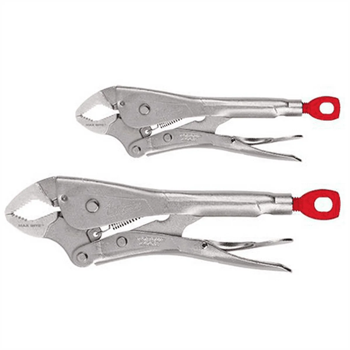 2 Pc 7 & 10 Maxbite Torque Lock Locking Pliers Set - Image 2