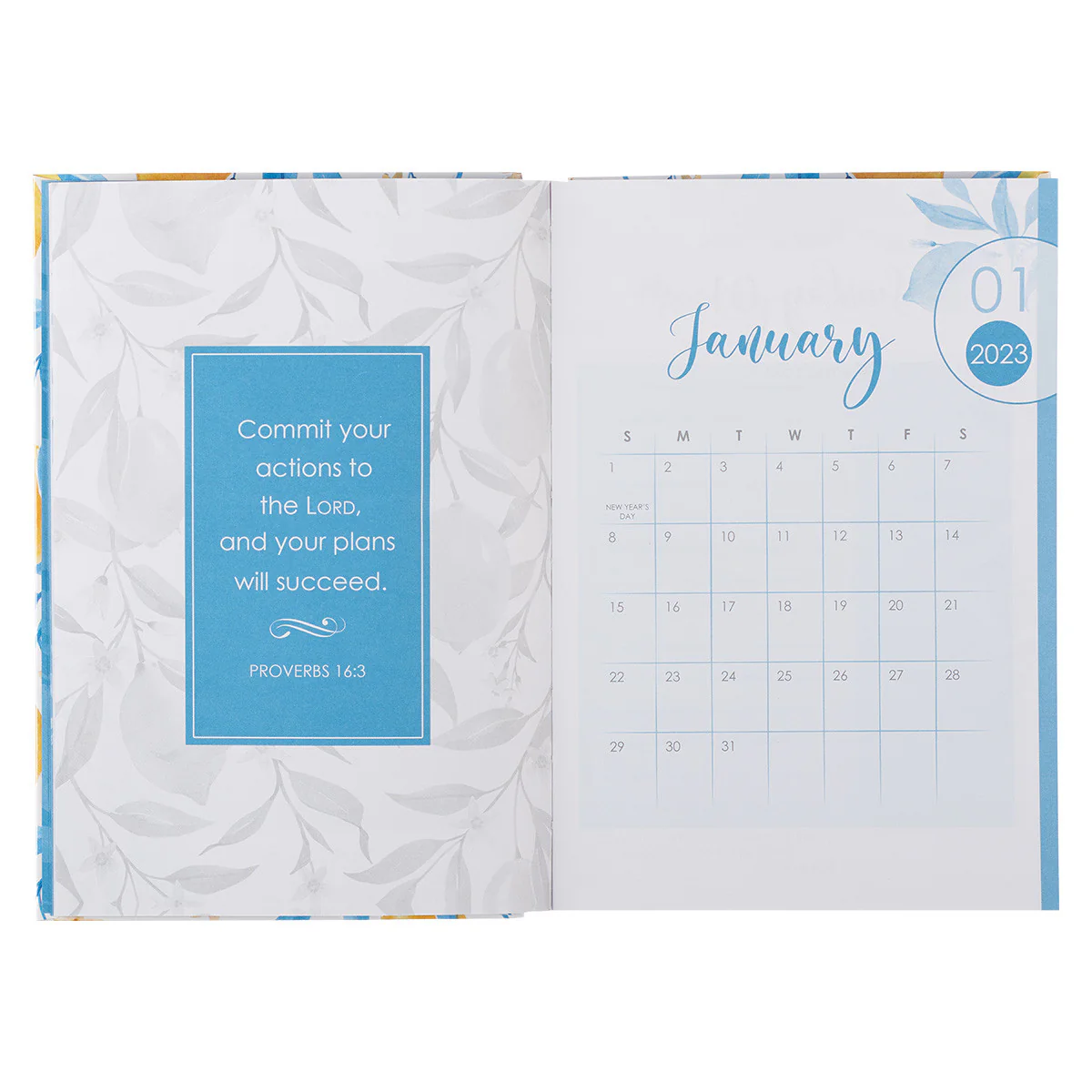 2023 He Restores My Soul Hardcover Daily Planner PLN003 - Image 5