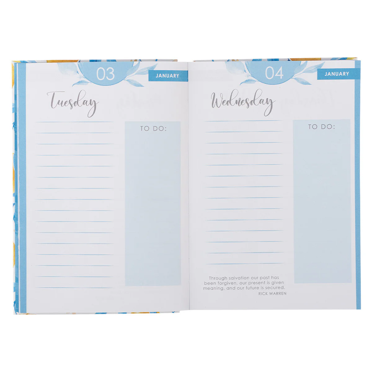 2023 He Restores My Soul Hardcover Daily Planner PLN003 - Image 7