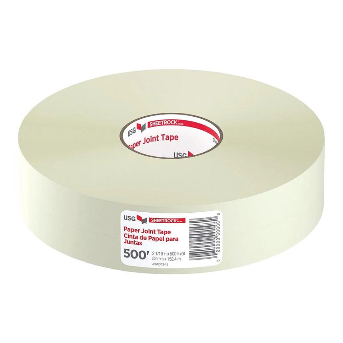 500 ft. L X 2-1/16 in. W Paper White Joint Tape