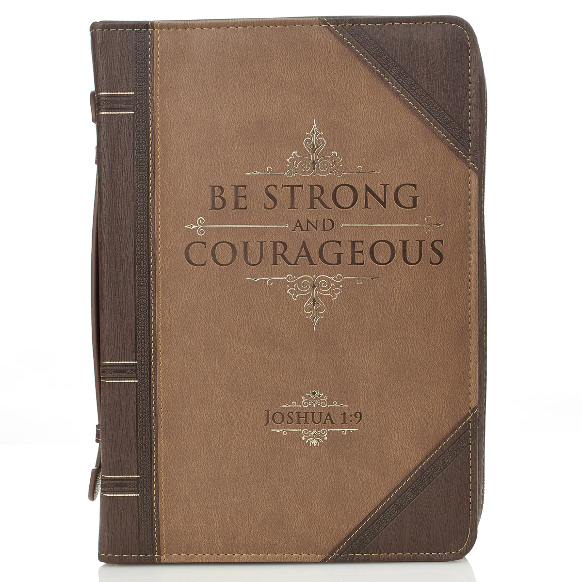Be Strong and Courageous Bible Cover BBM592