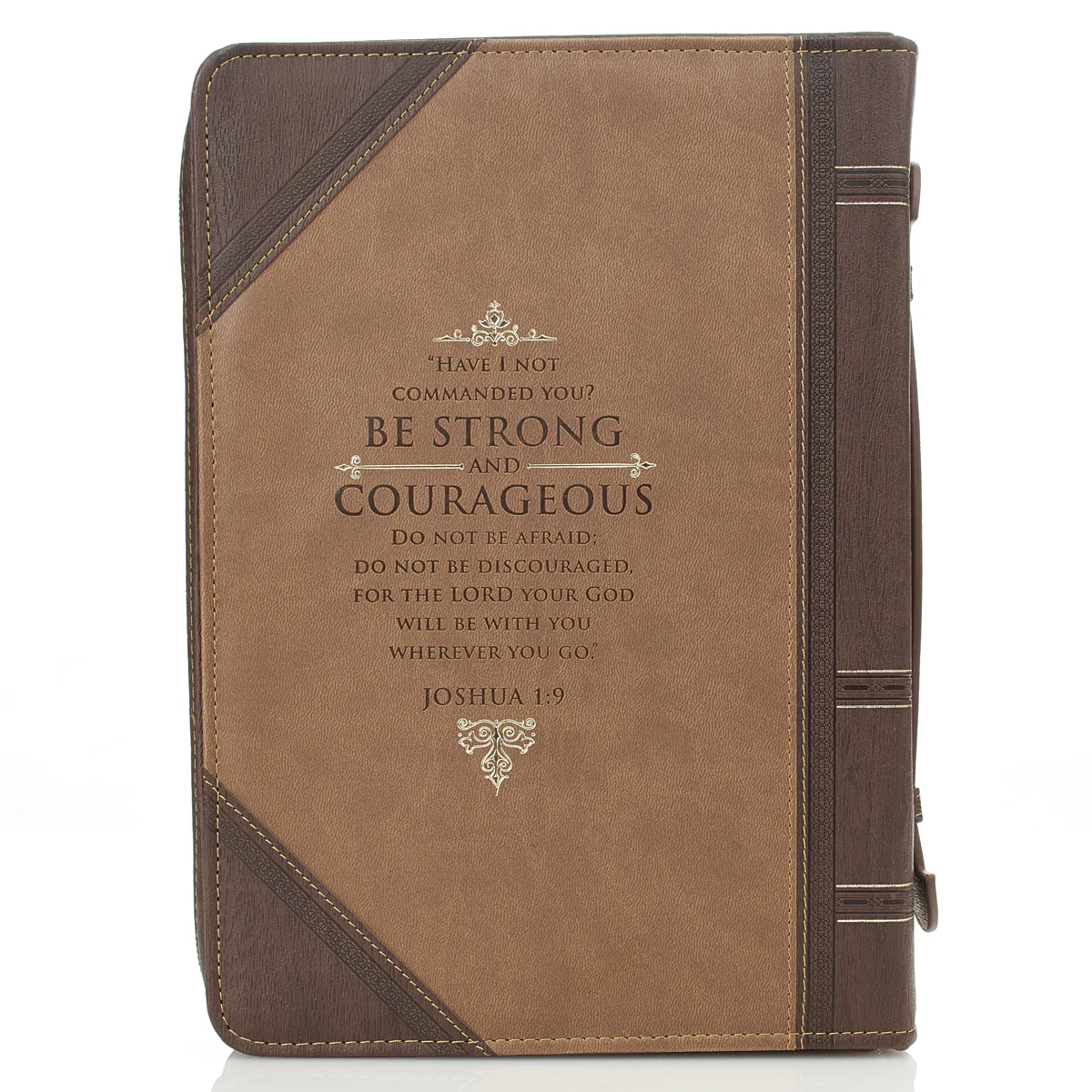 Be Strong and Courageous Bible Cover BBM592 - Image 2