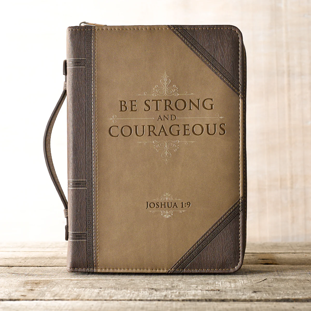 Be Strong and Courageous Bible Cover BBM592 - Image 4