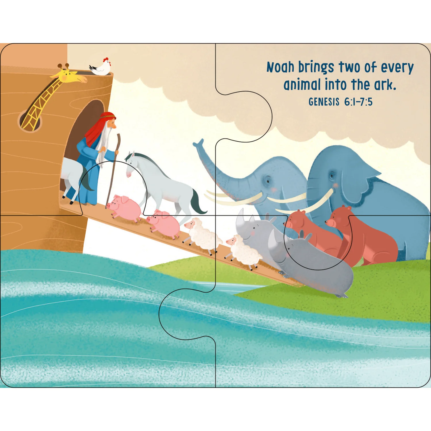 Bible Story Puzzle Play 9781643527352 - Image 2