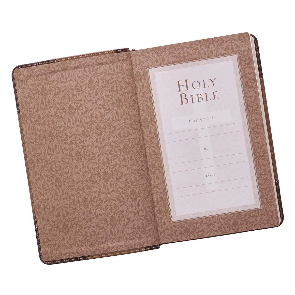 Brown Two-Tone Giant Print Bible KJV038 - Image 3