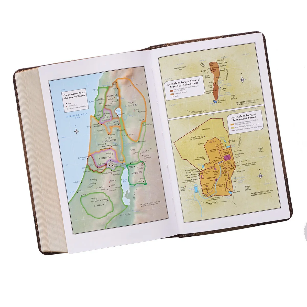 Brown Two-Tone Giant Print Bible KJV038 - Image 4