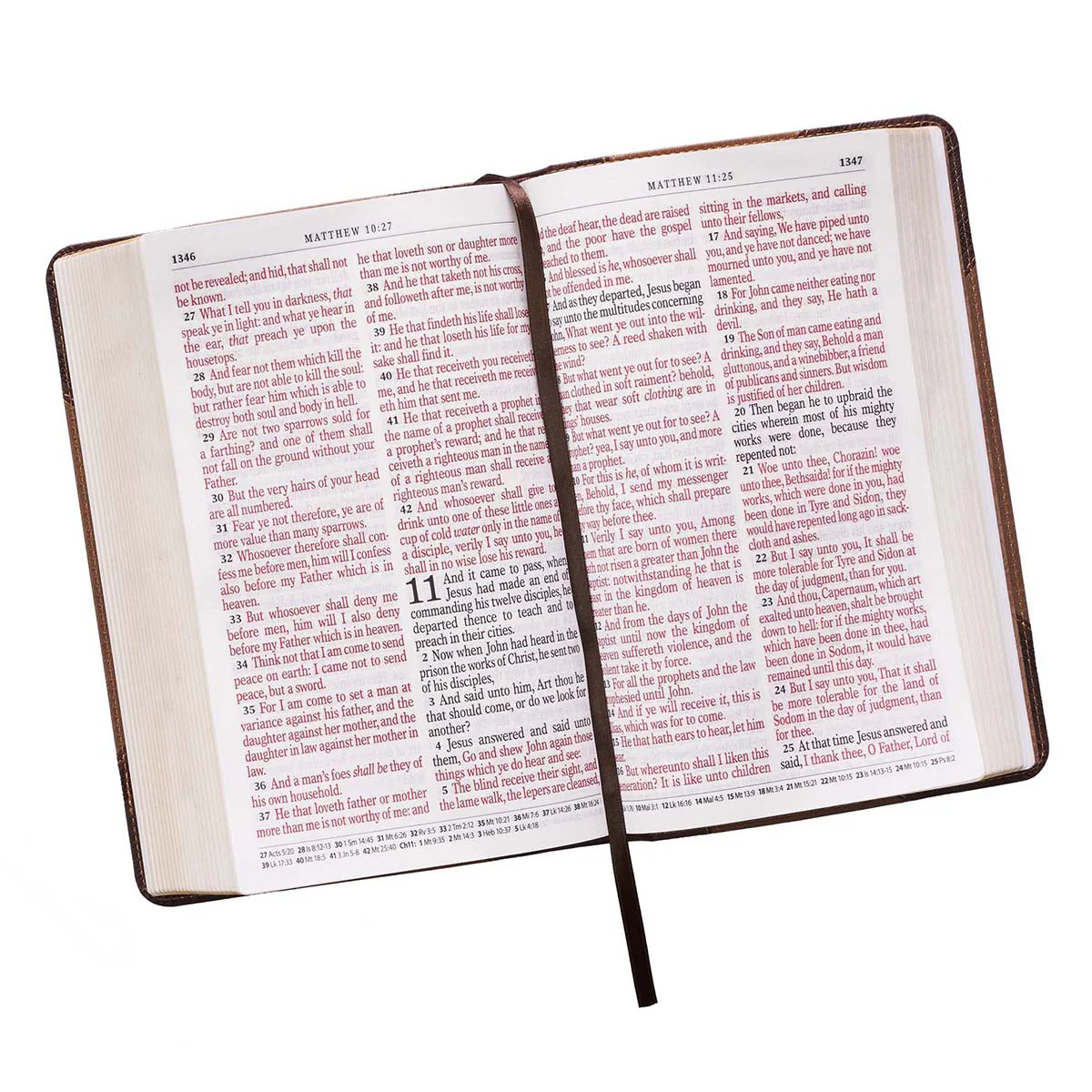 Brown Two-Tone Giant Print Bible KJV038 - Image 5