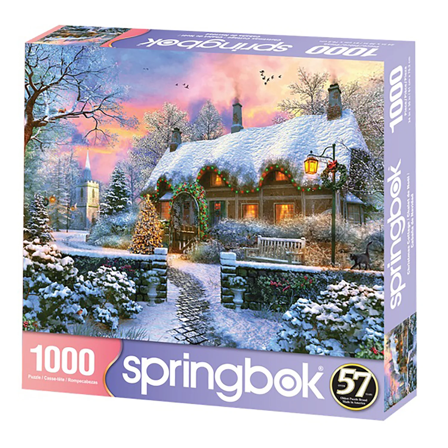 Christmas Cottage 1000-Piece Puzzle 34-11031 - Image 2