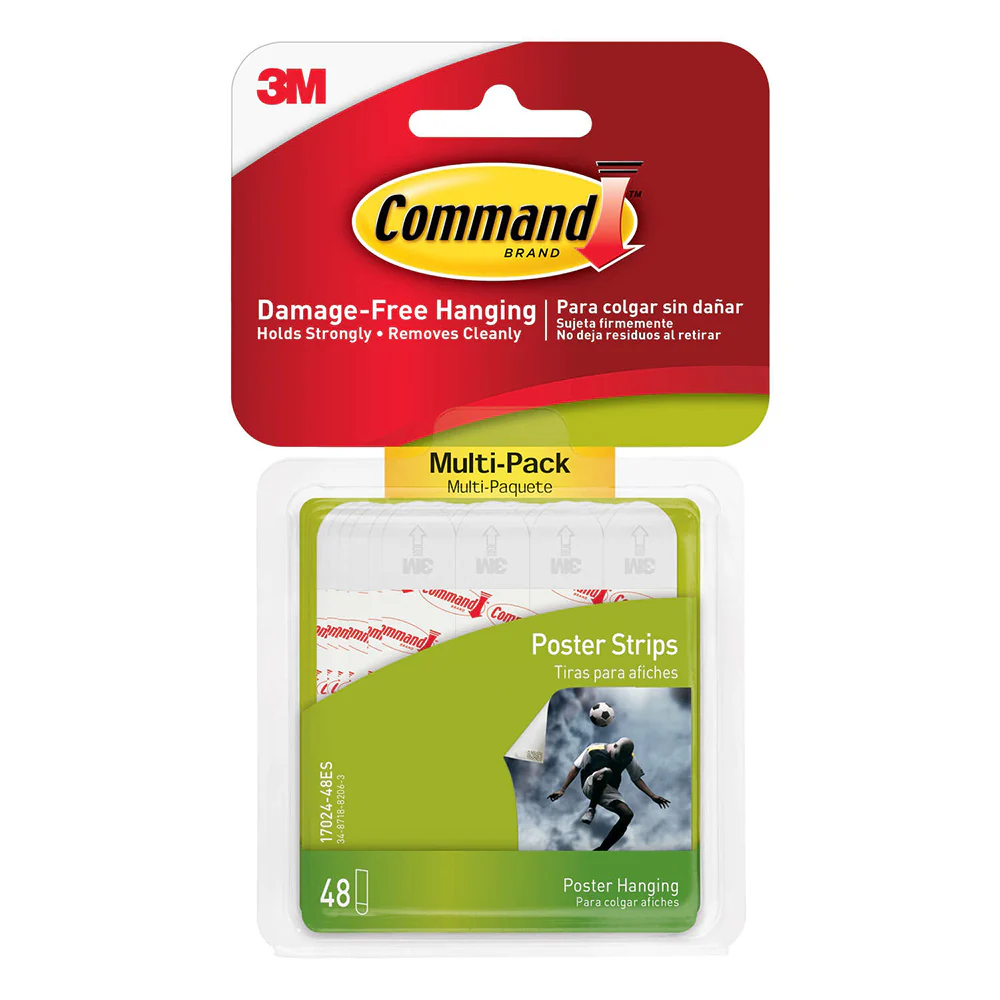 Command Poster Mounting Strips 17024 - Image 2