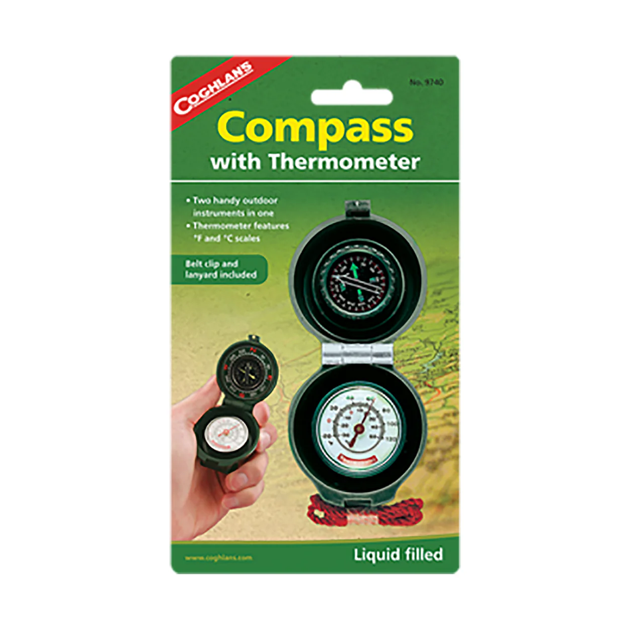 Compass with Thermometer 9740 - Image 2