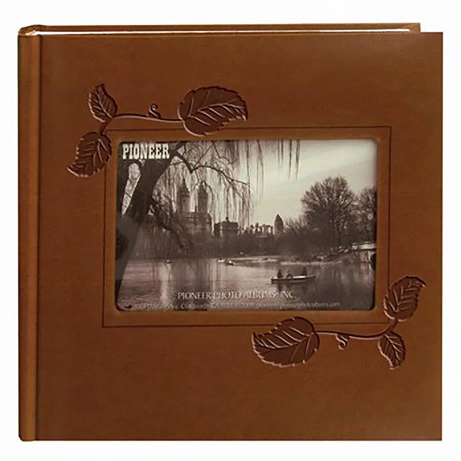 Embossed Ivy Leatherette Photo Album DA-200EIB