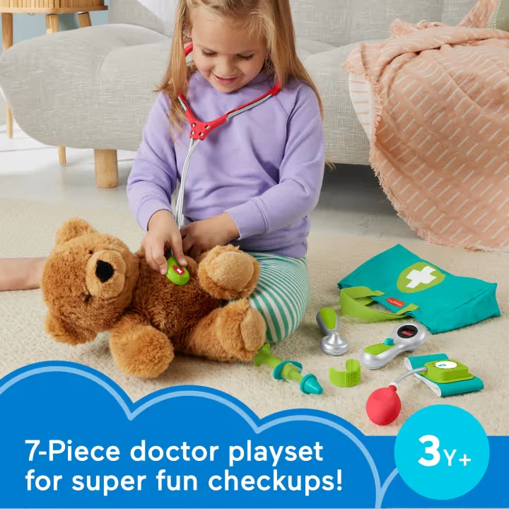Medical Kit 7-Piece Doctor Toys Preschool Pretend Play Set HYH26 - Image 5