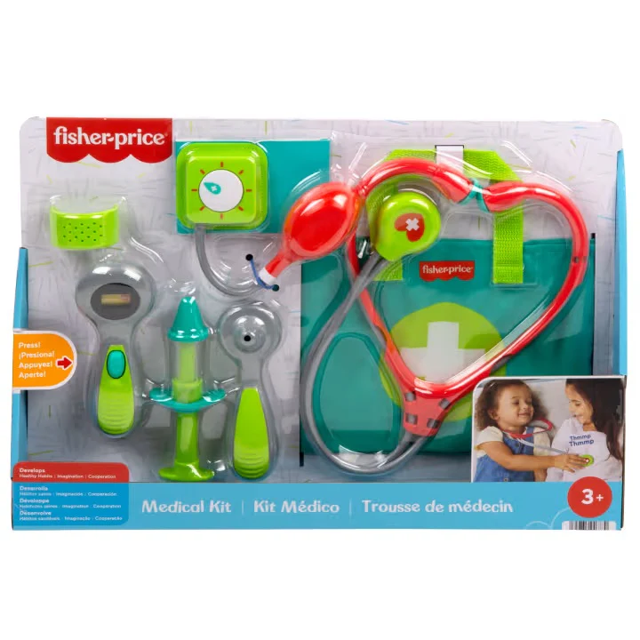 Medical Kit 7-Piece Doctor Toys Preschool Pretend Play Set HYH26 - Image 6