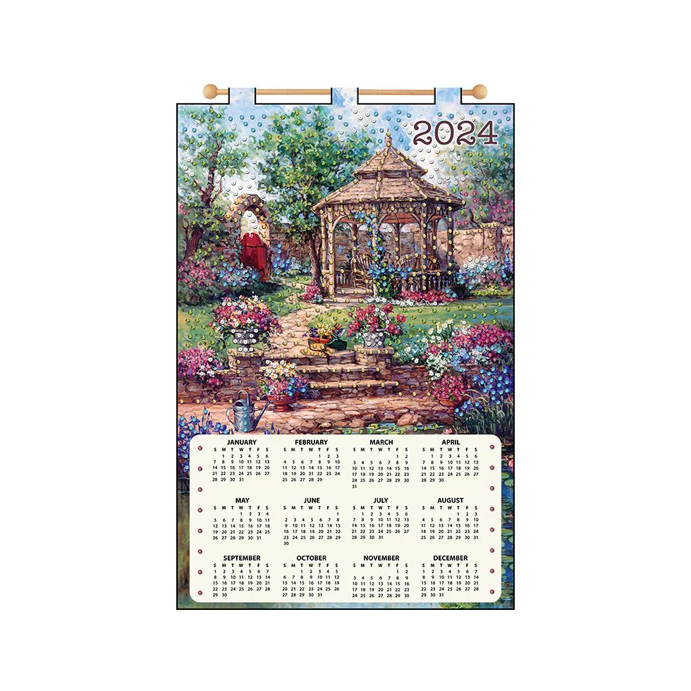 Gazebo 2024 Sequin Calendar 4708