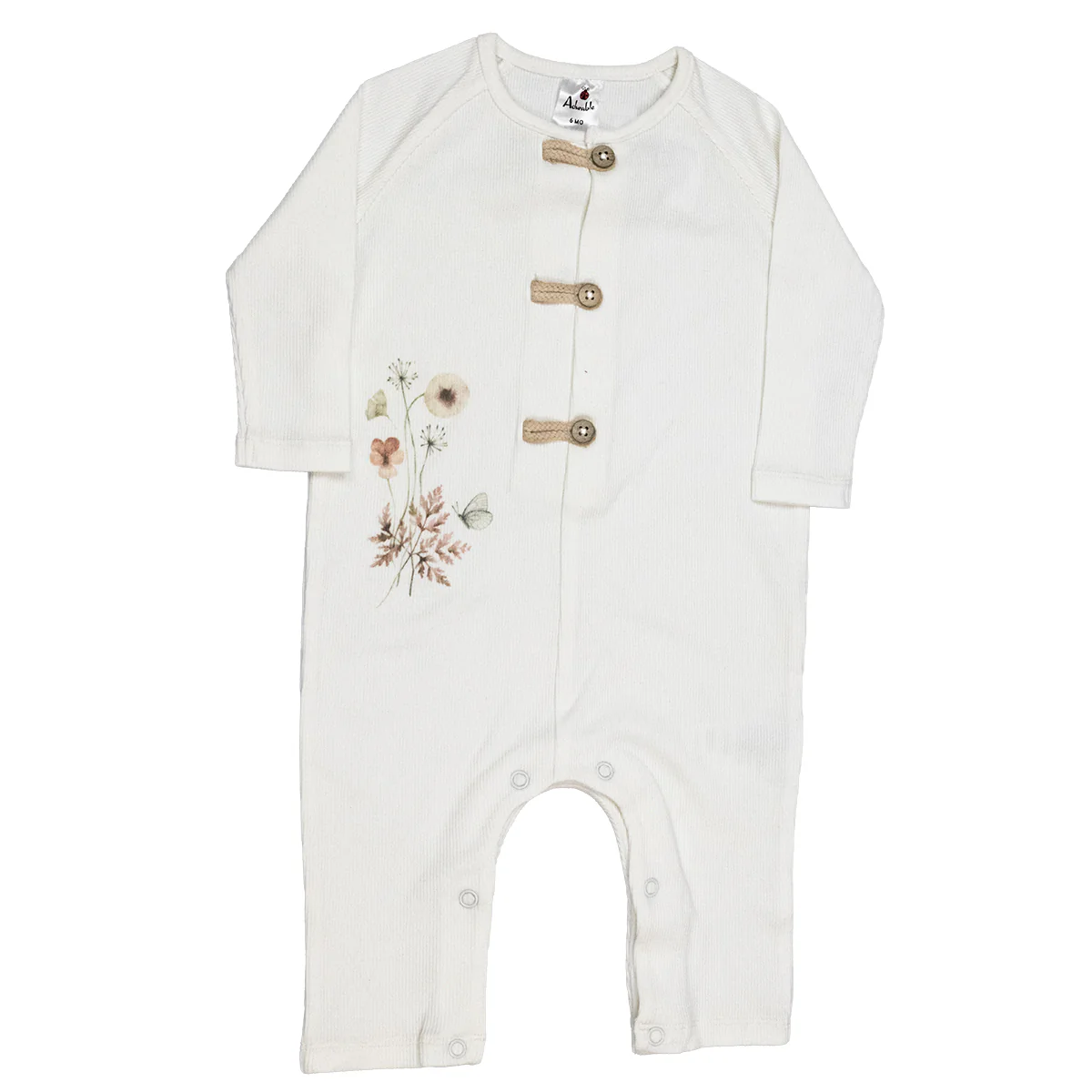 Girls' Rib Knit Body Suit A1104