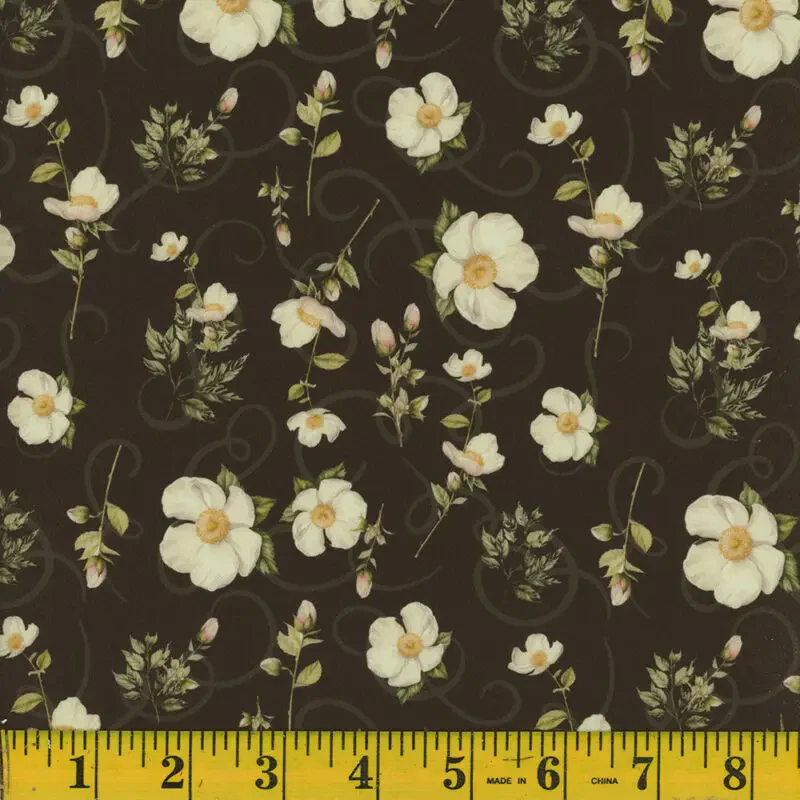 Hazel Print Dressy Twill Fabric 1370 - Image 3