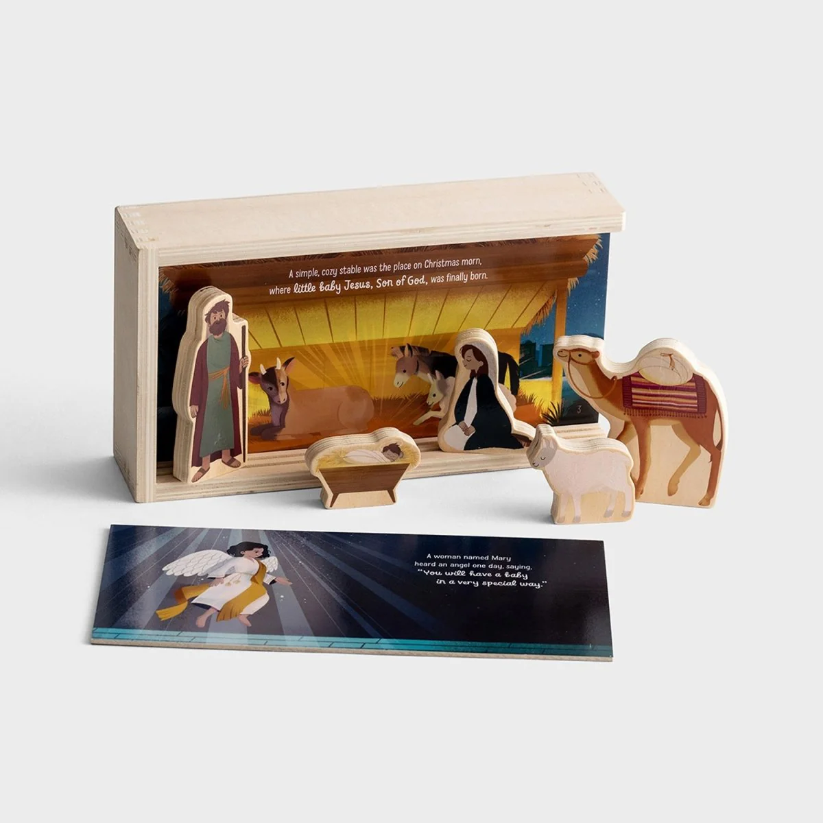 Jesus is Born Nativity Set A Bible Box Story J2086