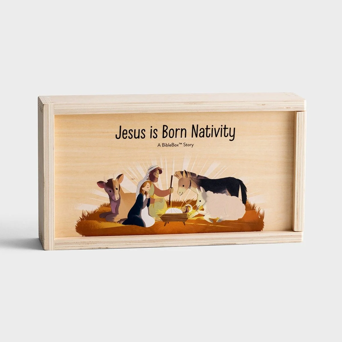 Jesus is Born Nativity Set A Bible Box Story J2086 - Image 2