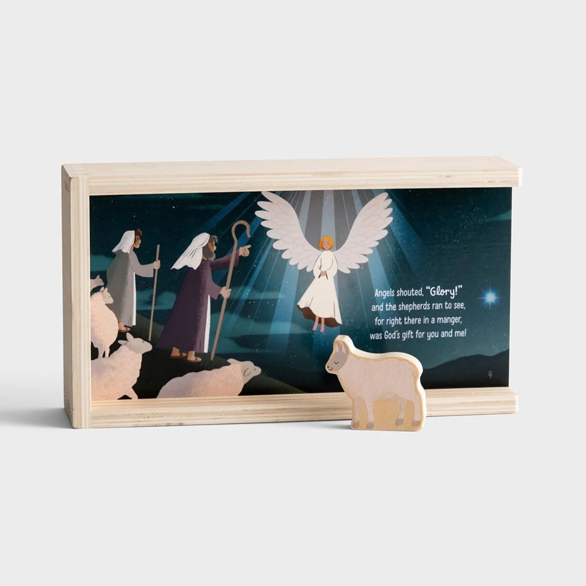 Jesus is Born Nativity Set A Bible Box Story J2086 - Image 6