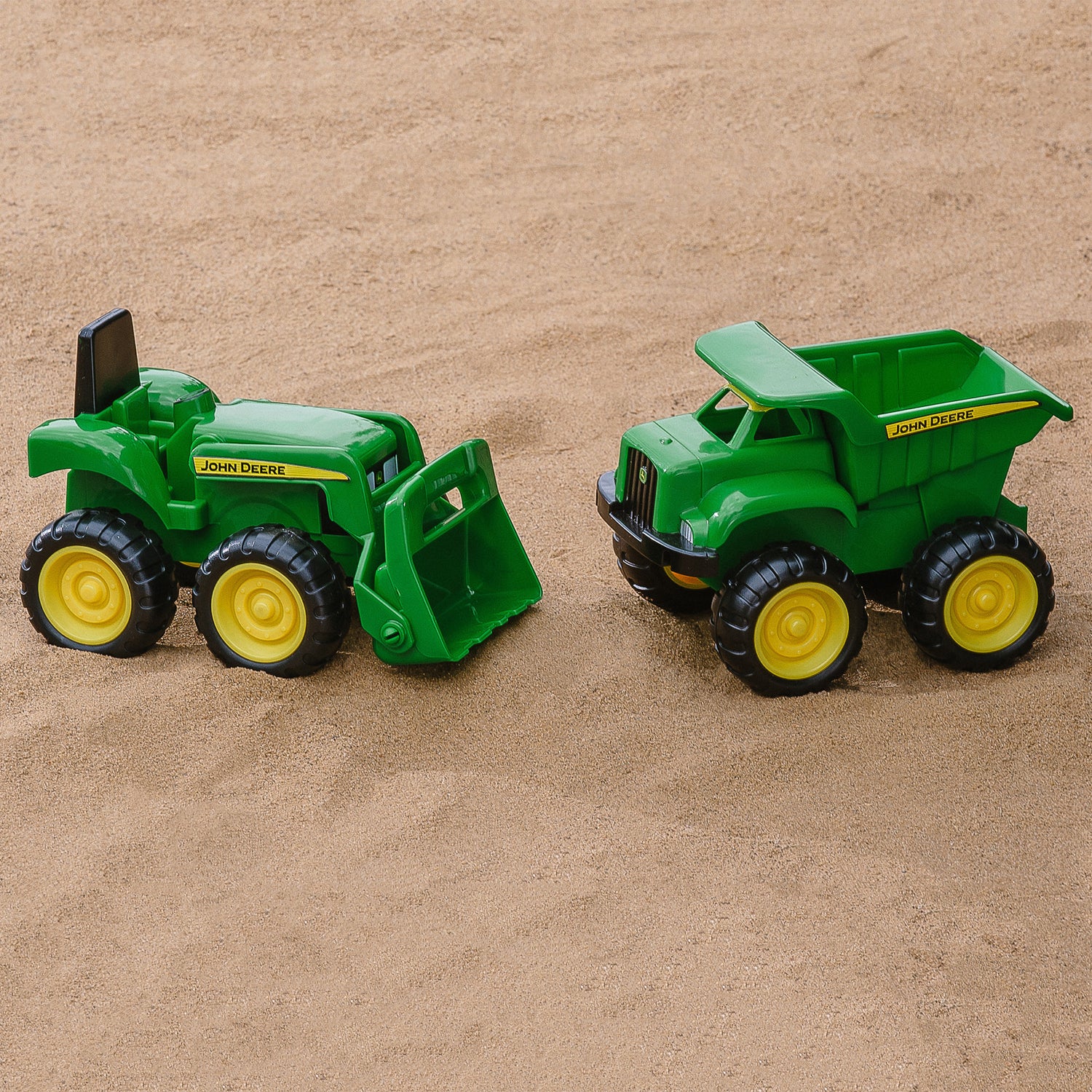 John Deere Sandbox Toy Tractor and Truck 35874 - Image 5