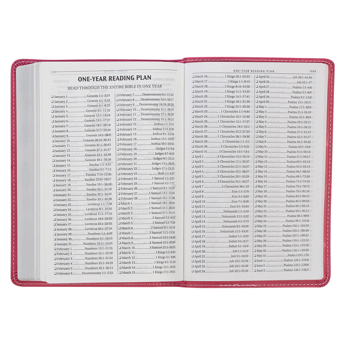 KJV Pink Compact Bible KJV009 - Image 8