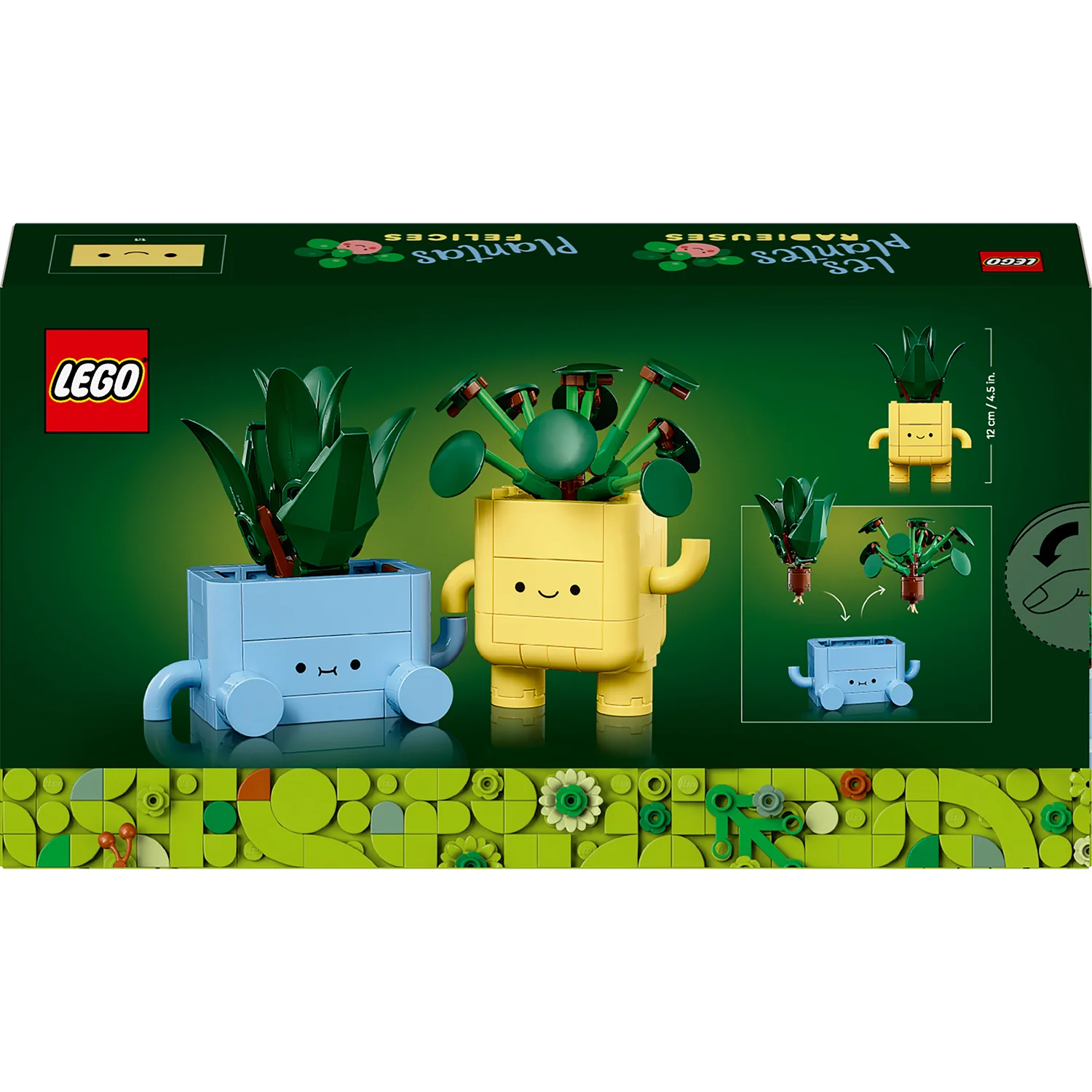 LEGO Botanicals Happy Plants Toy 10349 - Image 2