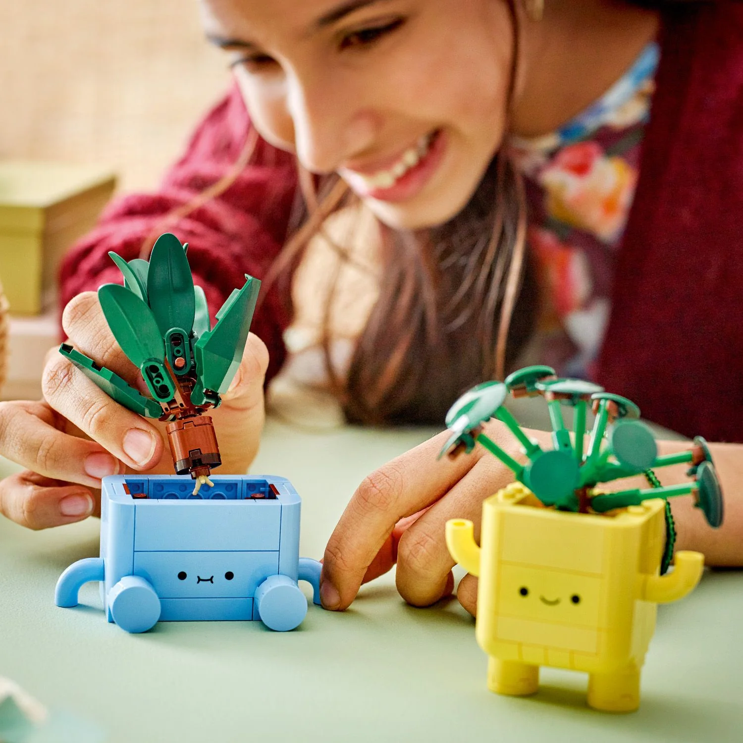 LEGO Botanicals Happy Plants Toy 10349 - Image 6