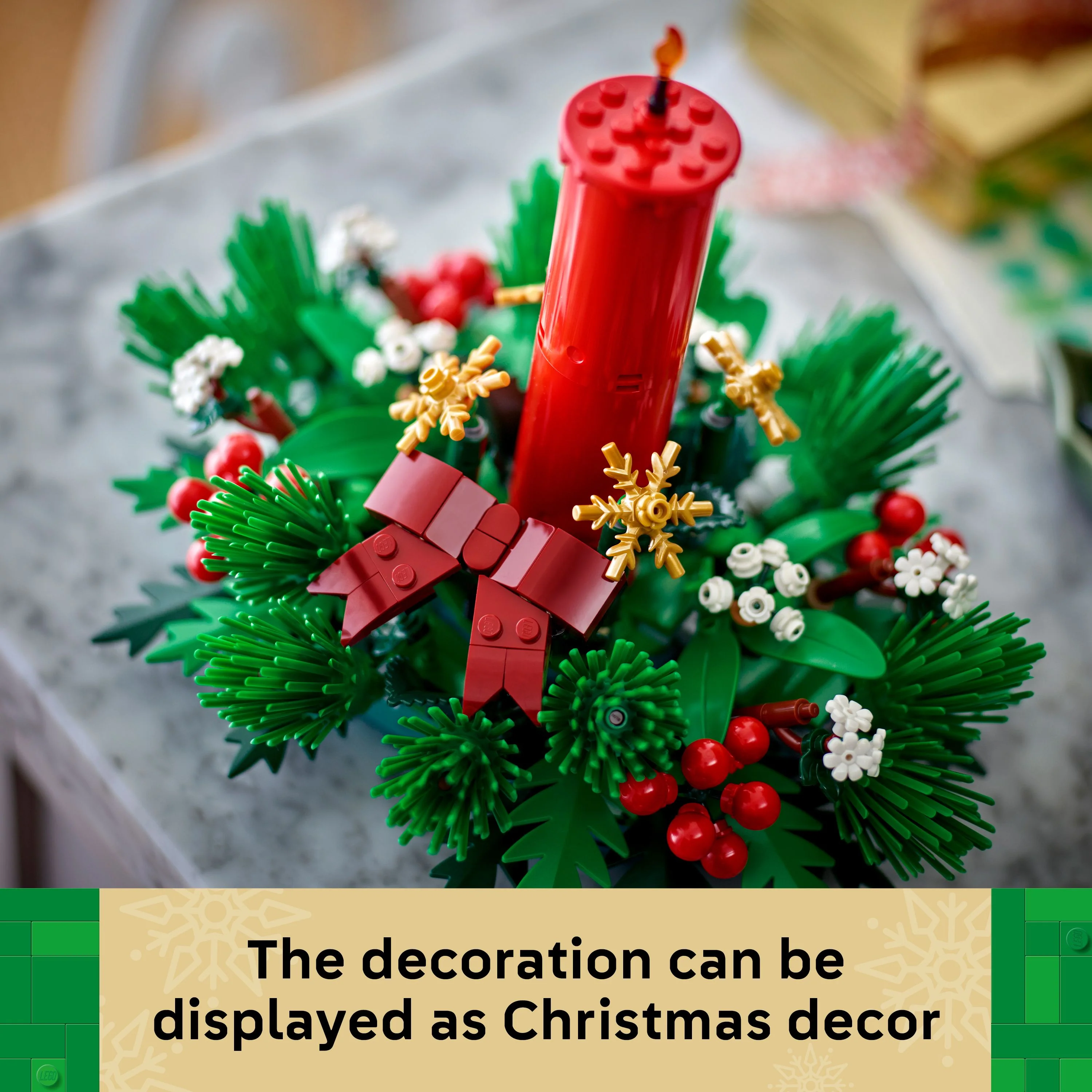 LEGO Christmas Table Decoration Building Toy 40743 - Image 4
