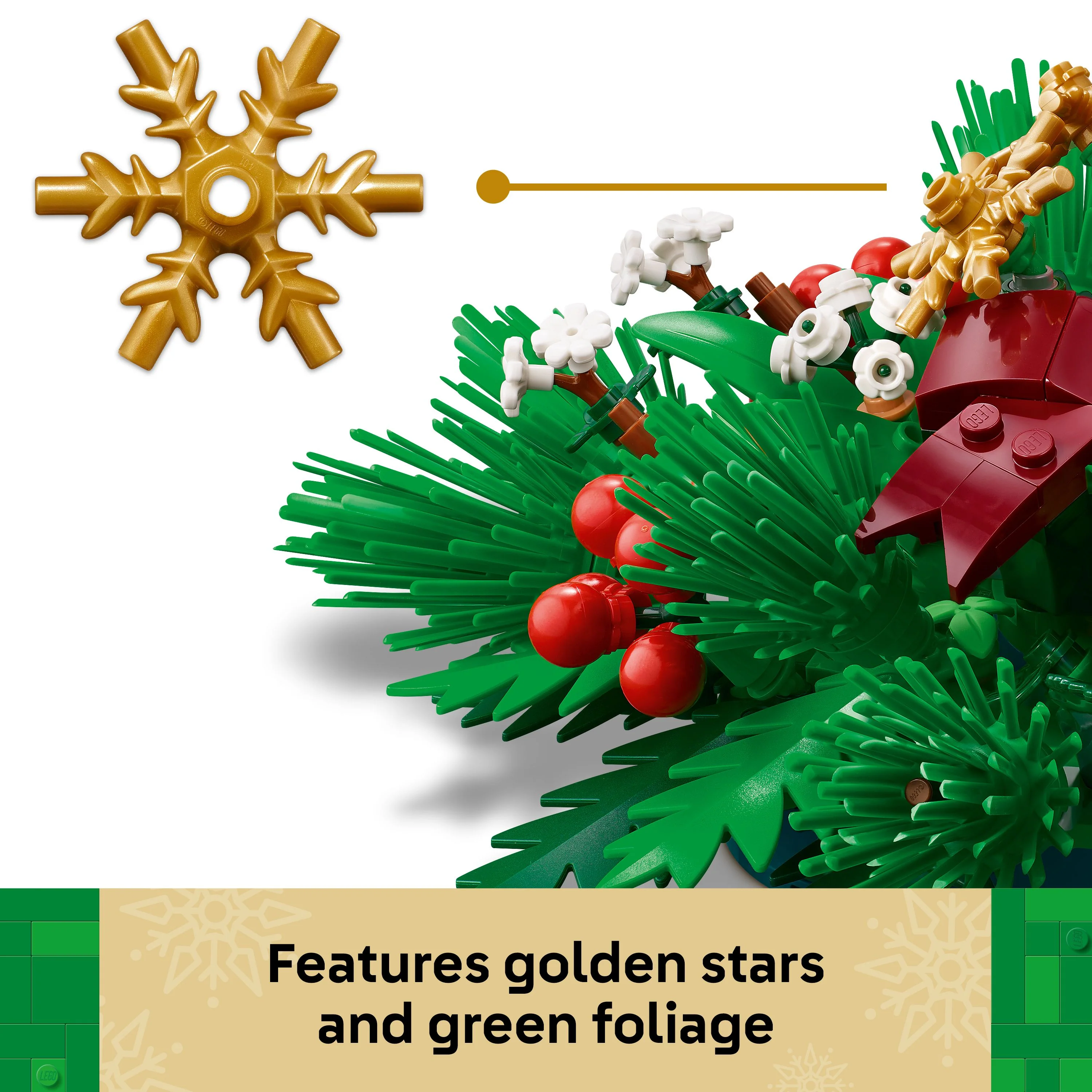 LEGO Christmas Table Decoration Building Toy 40743 - Image 5