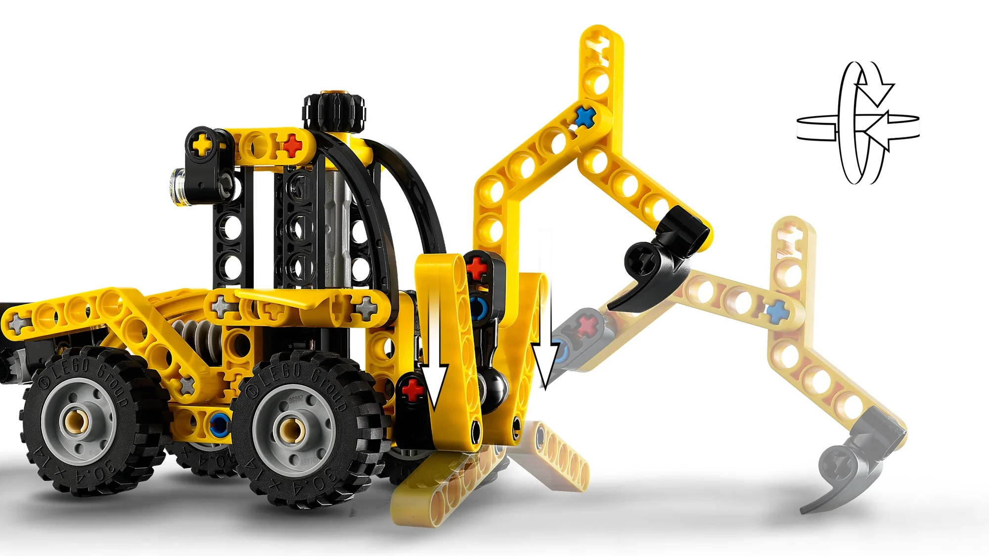 LEGO Technic Backhoe Loader 42197 - Image 5