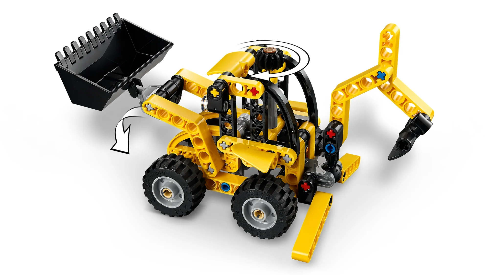 LEGO Technic Backhoe Loader 42197 - Image 6
