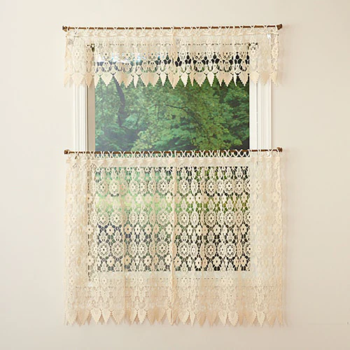 Medallion Macrame Curtains