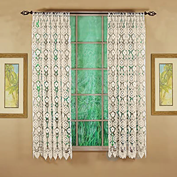 Medallion Macrame Curtains - Image 3