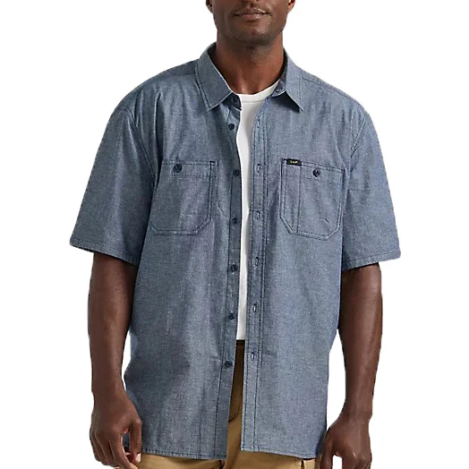 Men's Extreme Motion Short-Sleeve Utility Work Shirt 112347464
