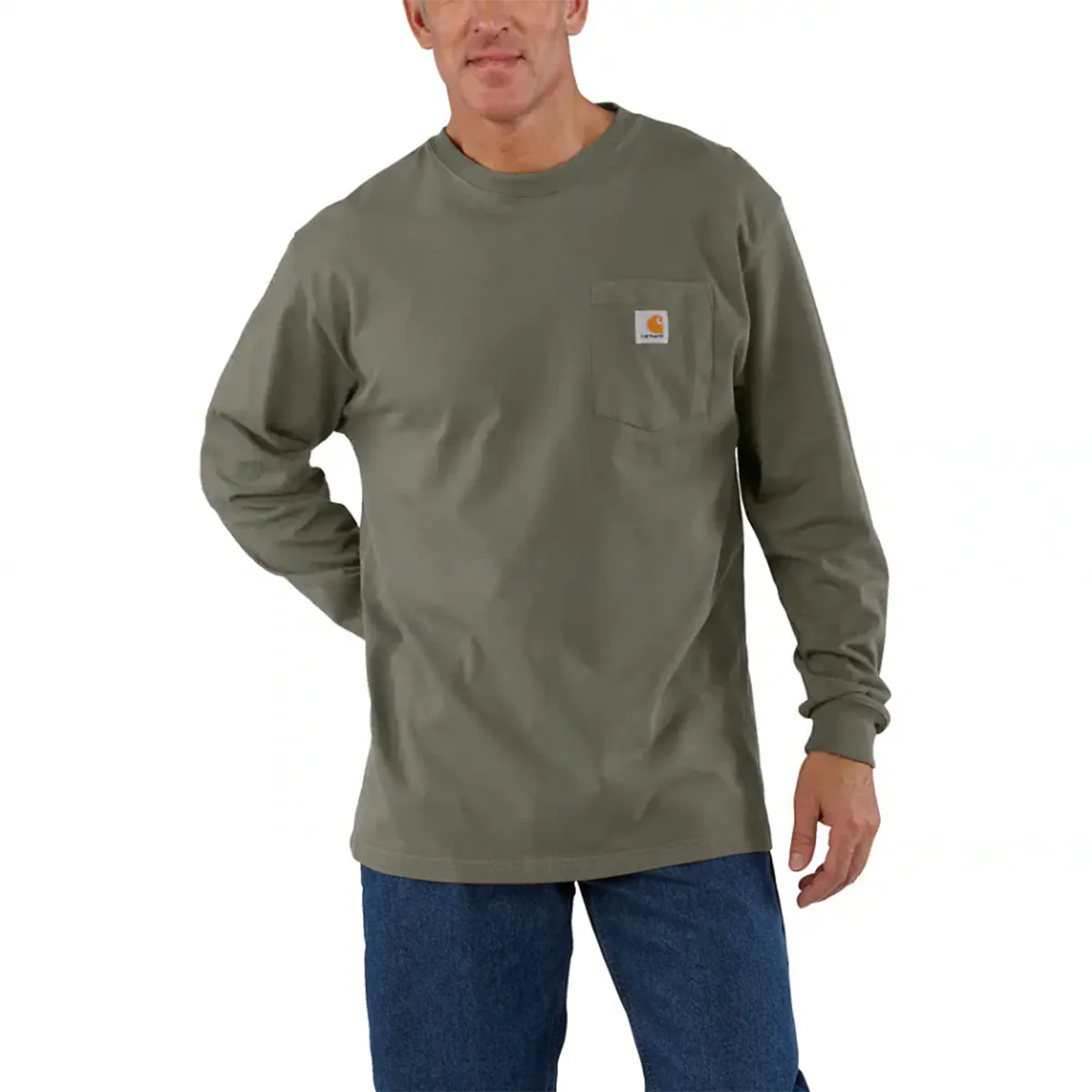 Men's Long-Sleeved T-Shirt K126 - Image 6