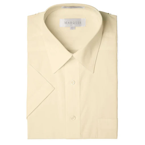 Men's Short Sleeve Dress Shirt 001 - Image 2