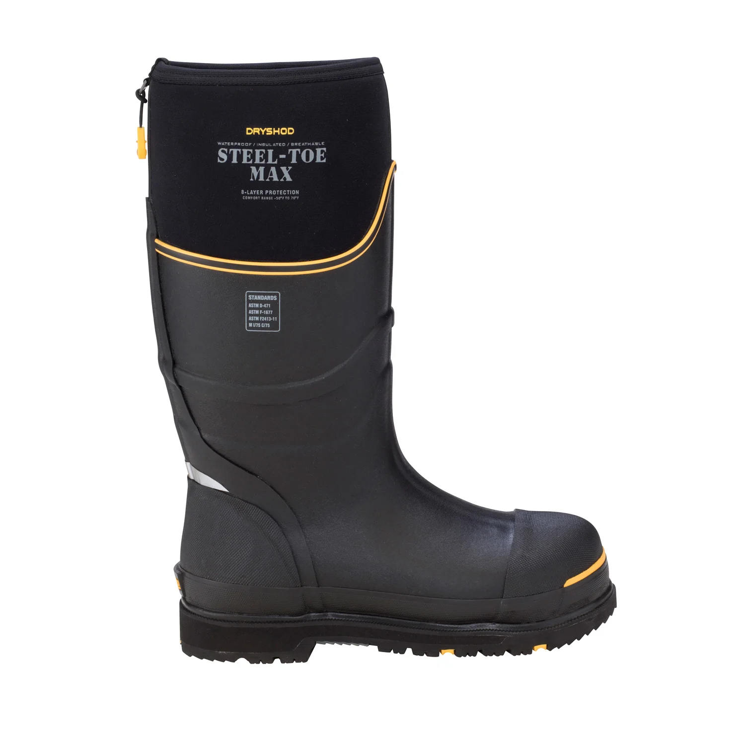 Men's/Women's Steel Toe Cold Weather Boot STM-UH-BK