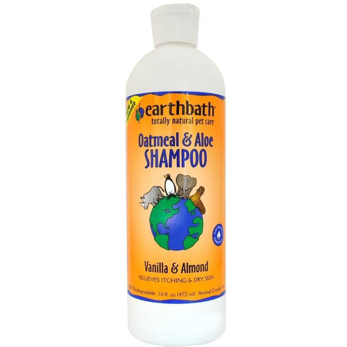 Oatmeal & Aloe, Vanilla & Almond Pet Shampoo, 16 Fl. oz