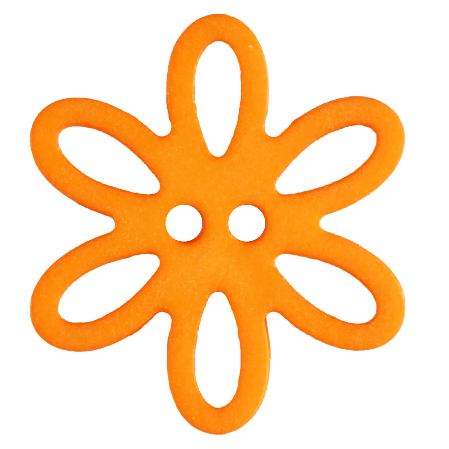 Orange Daisy Button DB-1560