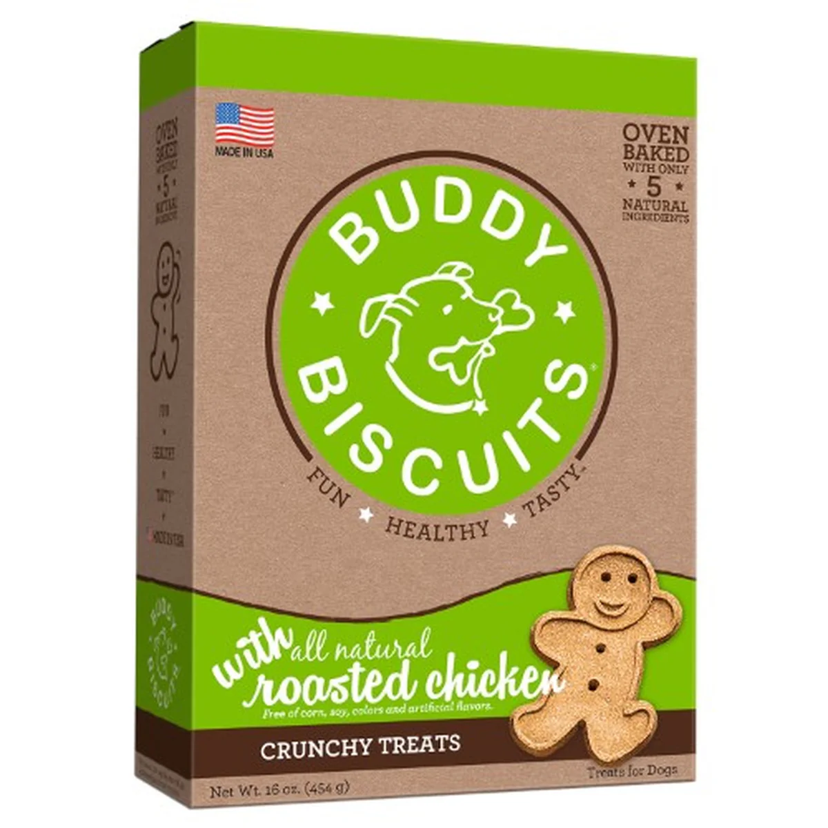 Original Dog Treats Roasted Chicken 16 oz