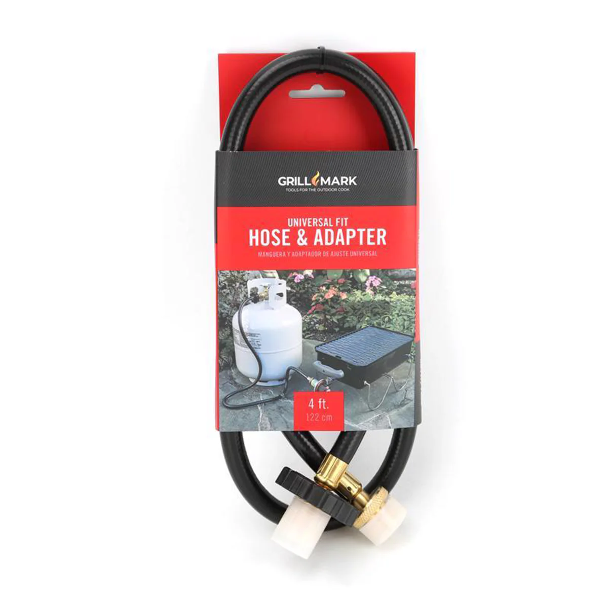 Plastic Grill Gas Line Hose and Adapter 4 ft. 00361 - Image 2