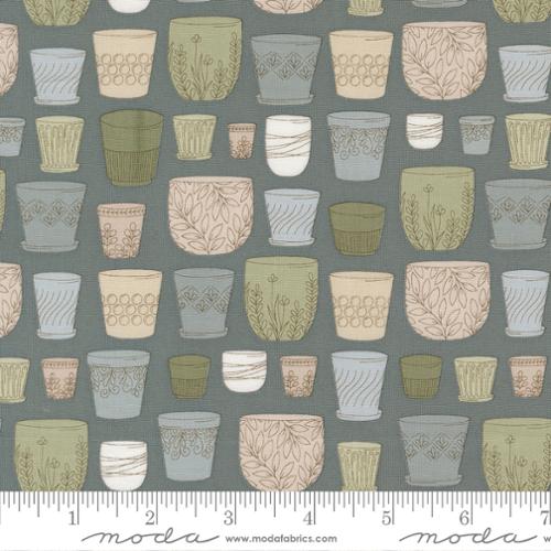 Potted Collection Potted Pots Cotton Fabric 26141