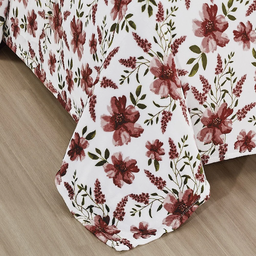 Rayla Floral Print Blanket - Image 3