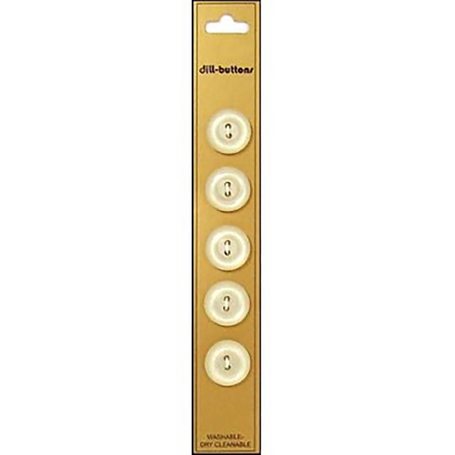 Round Ringed Pearlized Buttons - Image 2