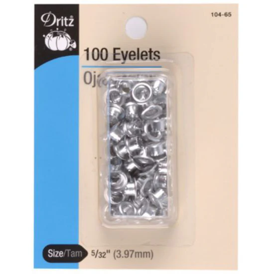 Small Nickel Eyelets 104-65