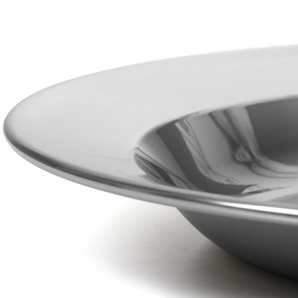 Stainless Steel Soup Plate 4M90 - Image 5