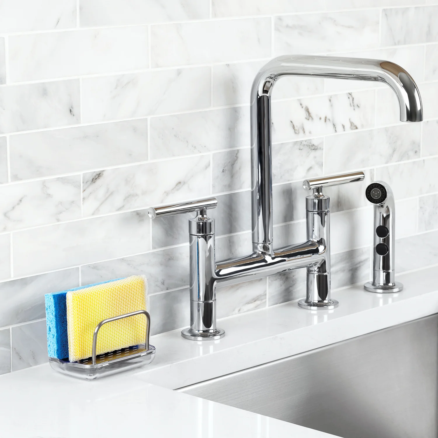 Stainless Steel Sponge Holder 13113100 - Image 3