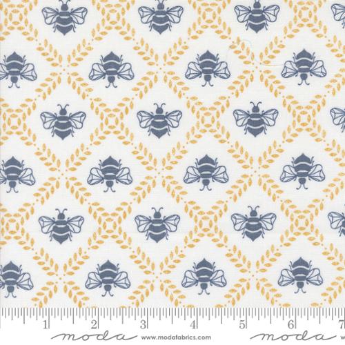 Sun Drenched Collection Gathering Honey Cotton Fabric 43204