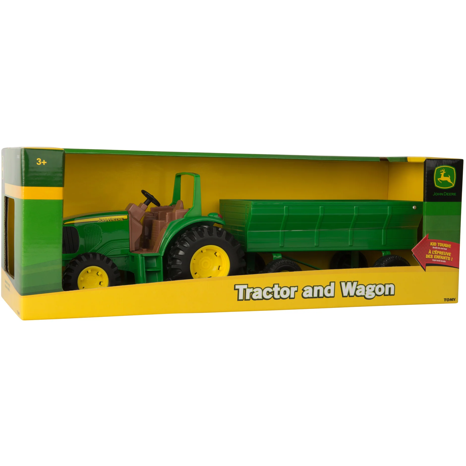 1:16 John Deere Tractor and Wagon 37163 - Image 2