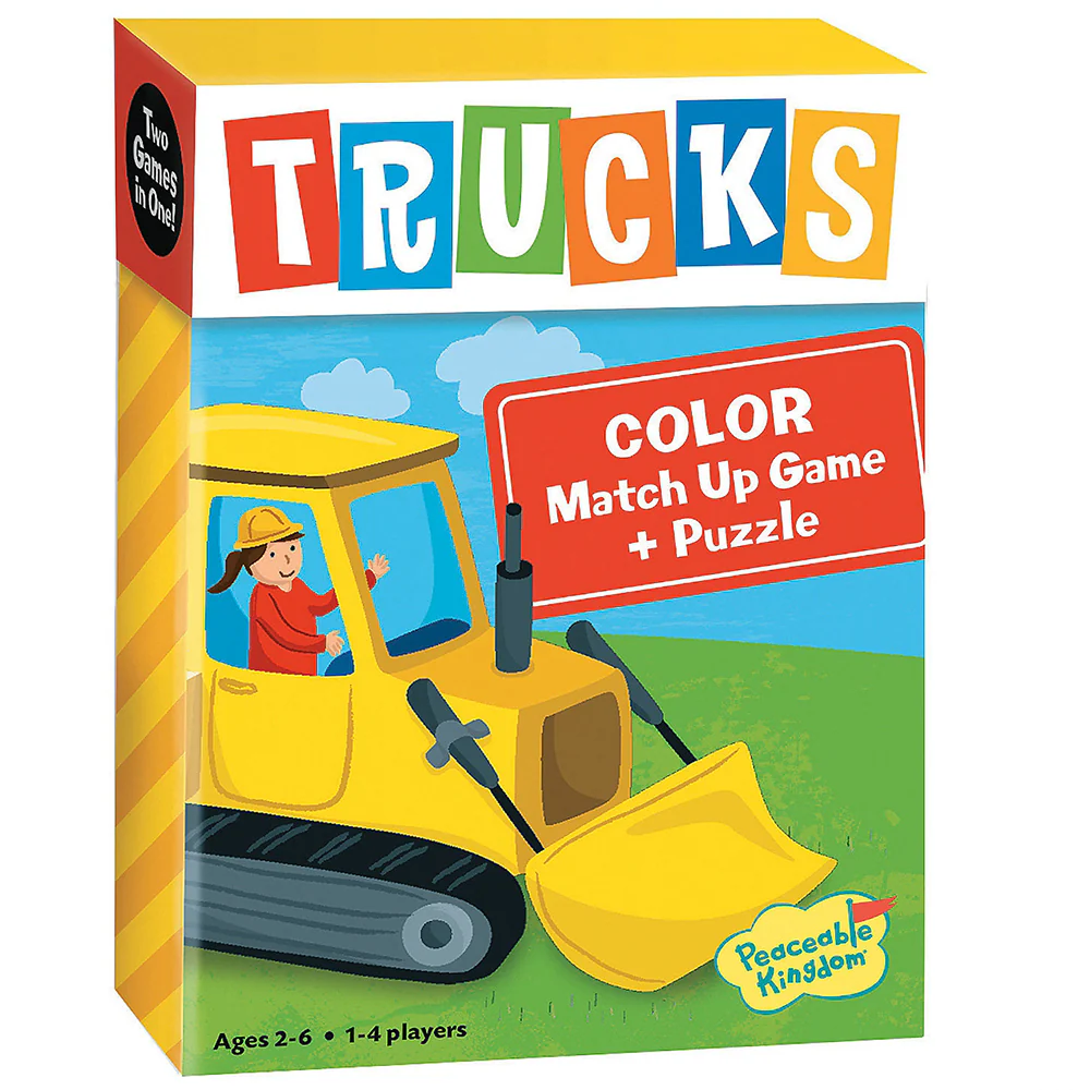 Trucks Color Match Up Game MU13